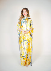 Beach Dress With Scarf  Voile