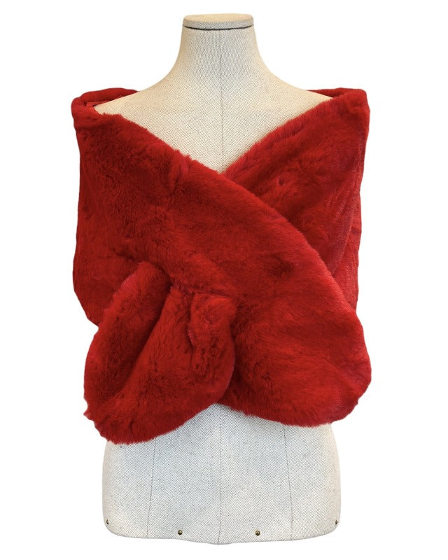 Soft Fur Shoulder Scarf