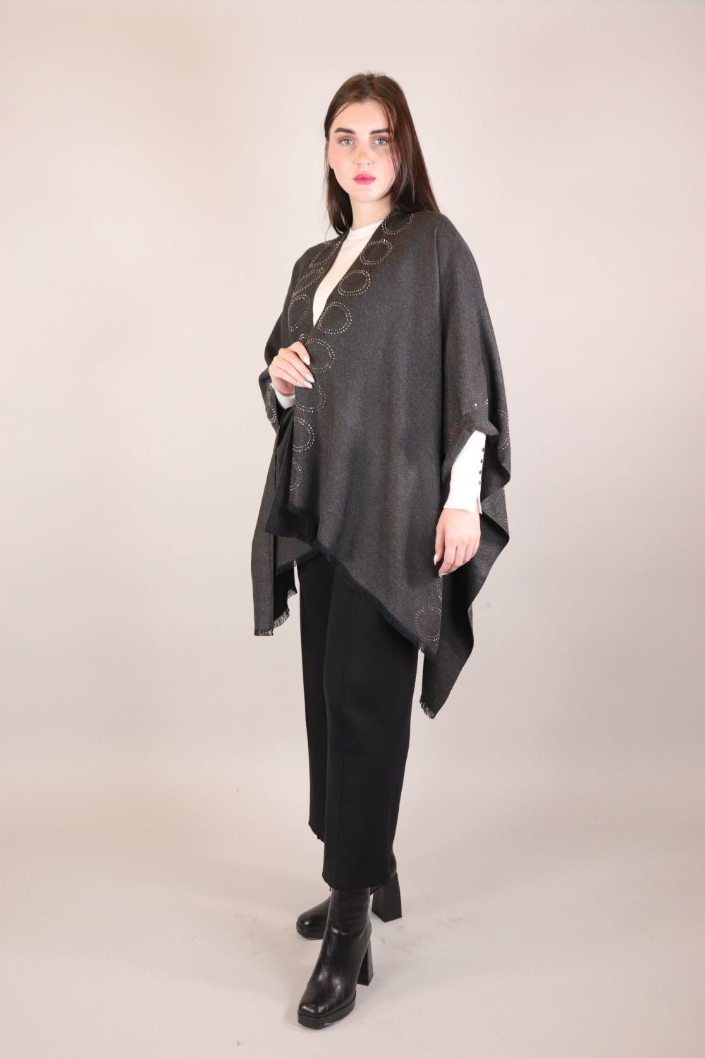 Poncho Voile Fashion