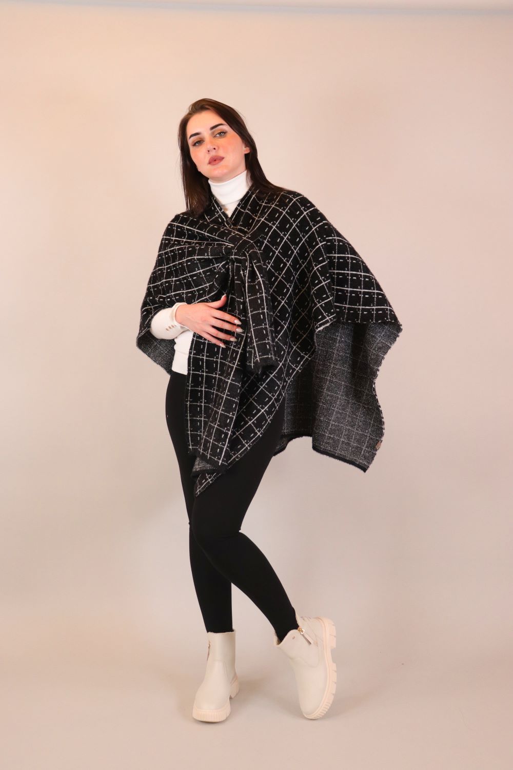 Poncho Voile Fashion