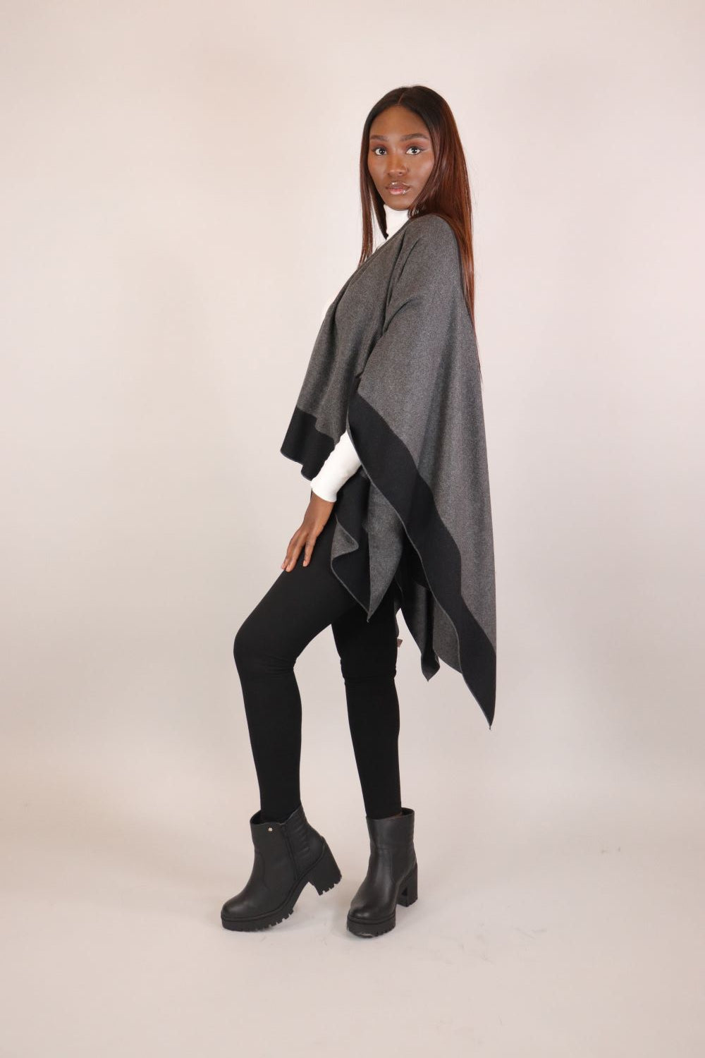 Poncho Voile Fashion