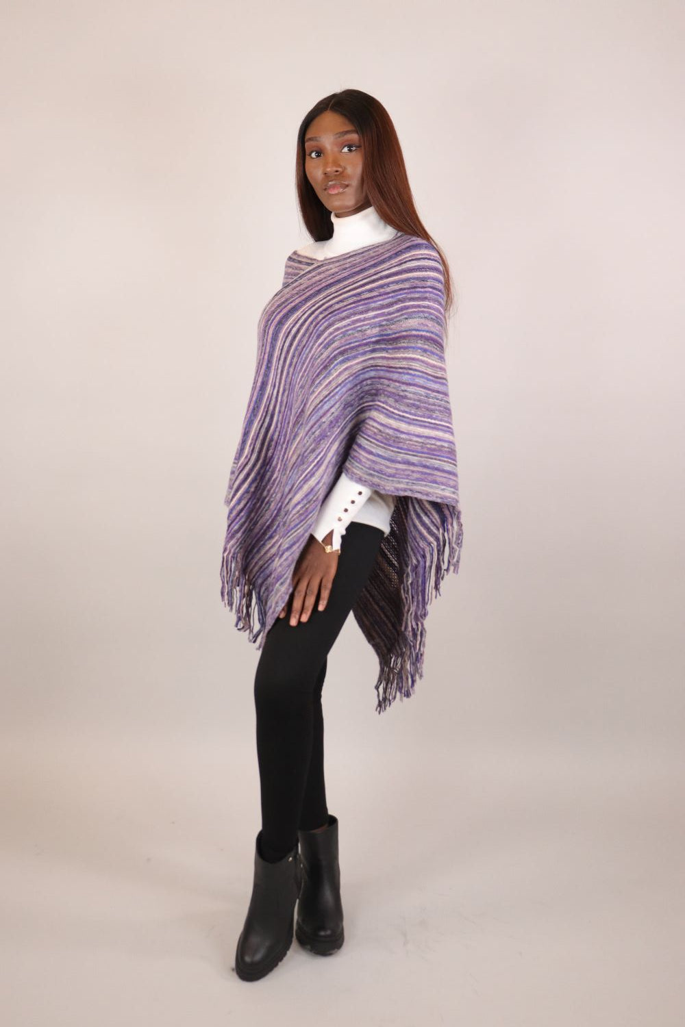 Poncho Voile Fashion