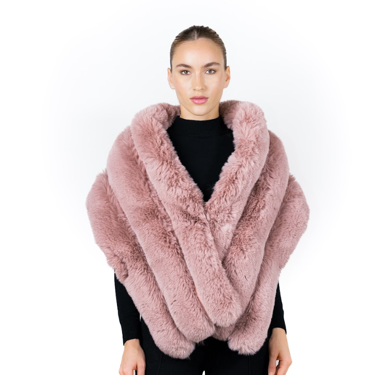 Soft Fur Shoulder Scarf