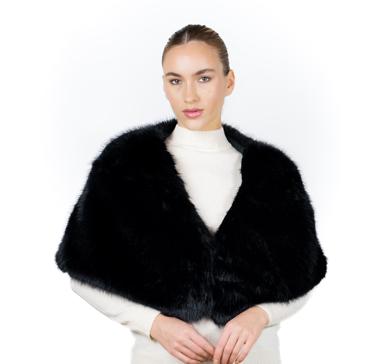 Soft Fur Shoulder Scarf