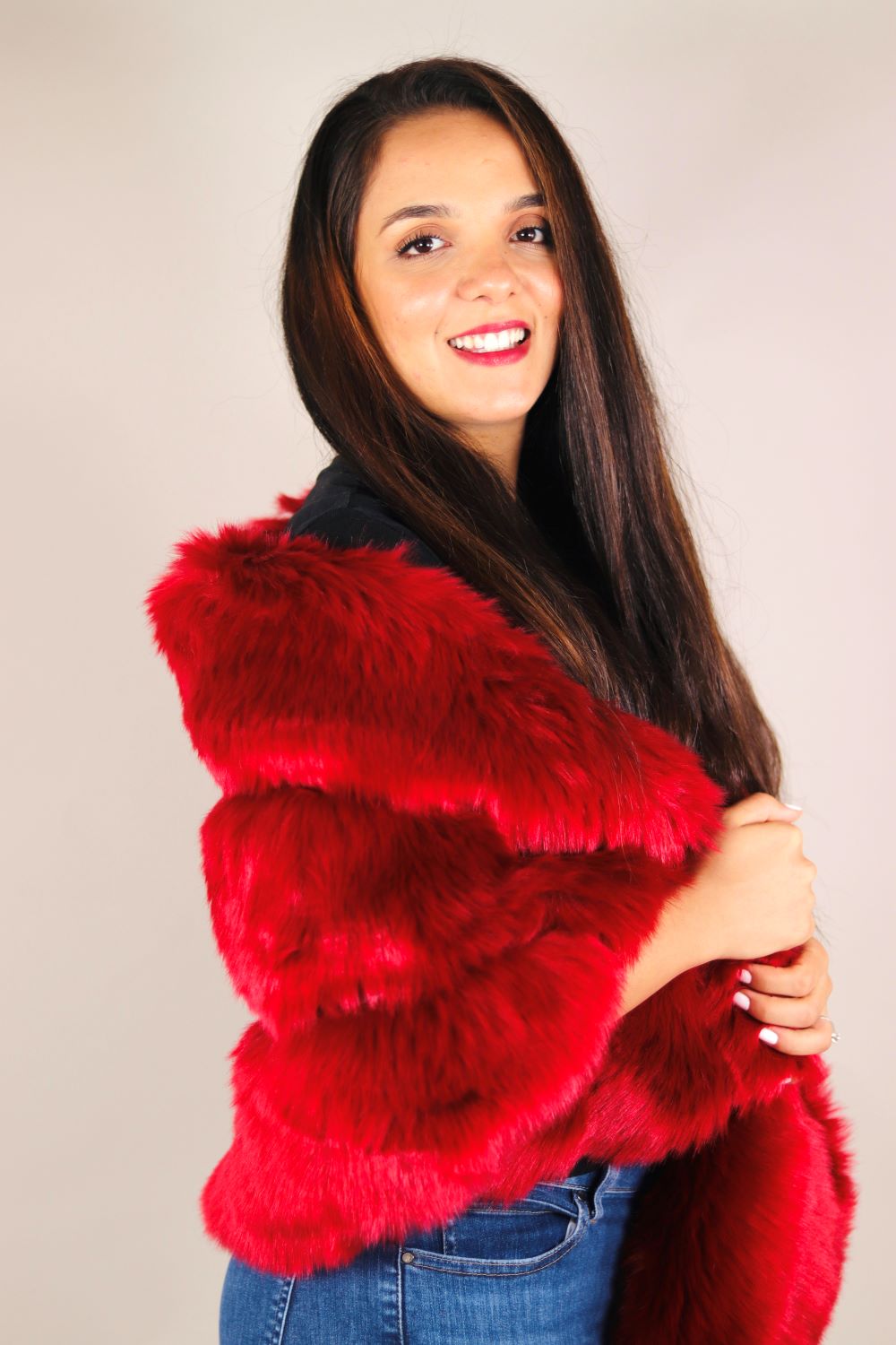 Soft Fur Jacket Voile Fashion