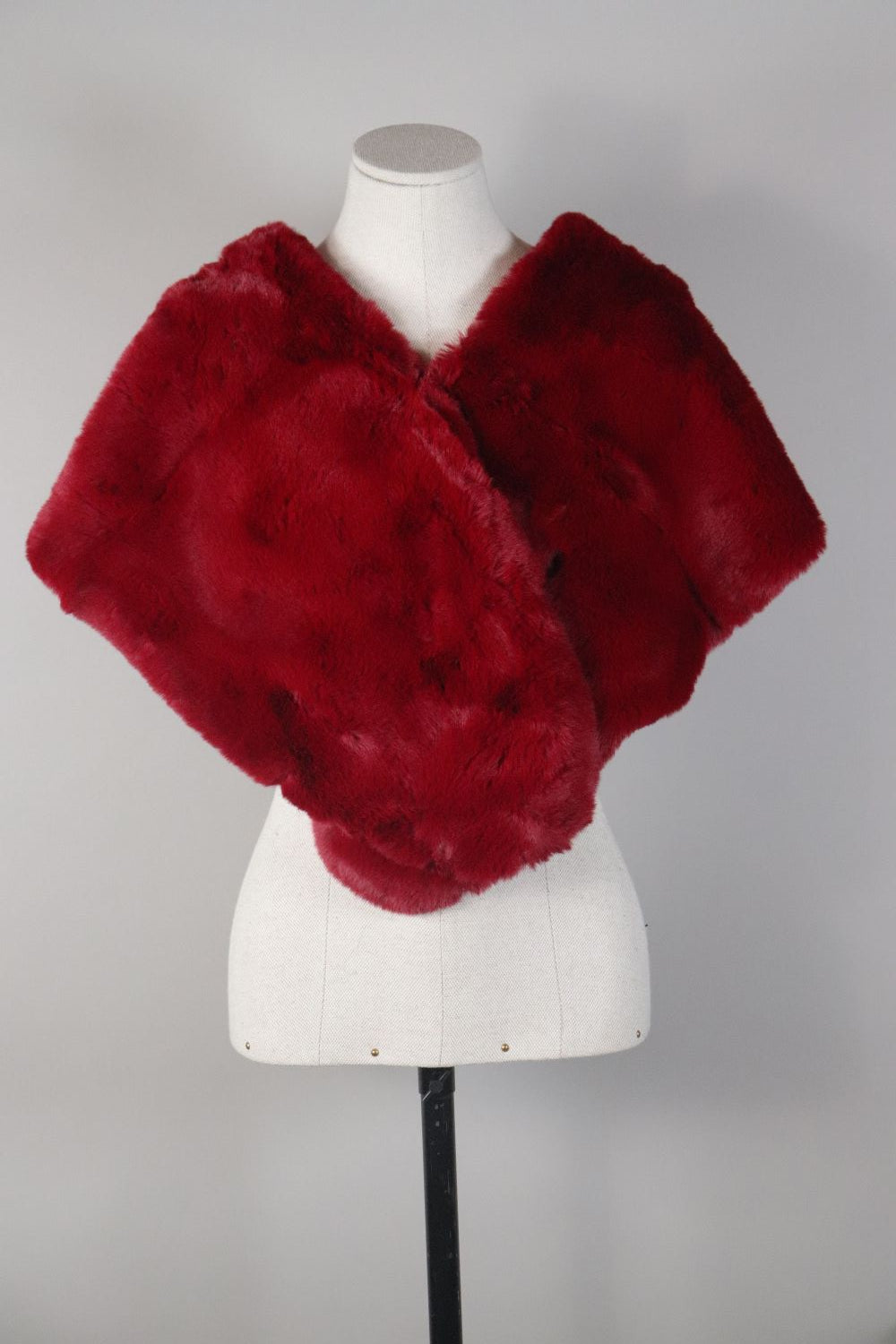 Soft Fur Shoulder Scarf Voile Fashion