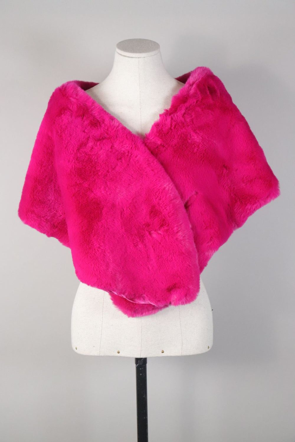 Soft Fur Shoulder Scarf Voile Fashion