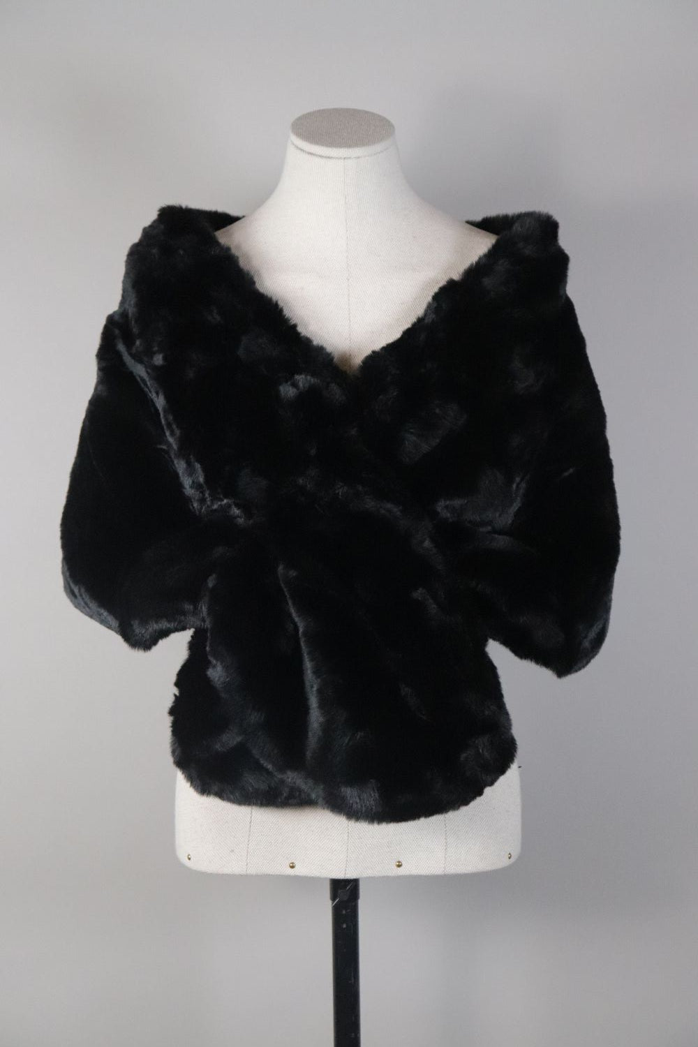 Soft Fur Shoulder Scarf Voile Fashion