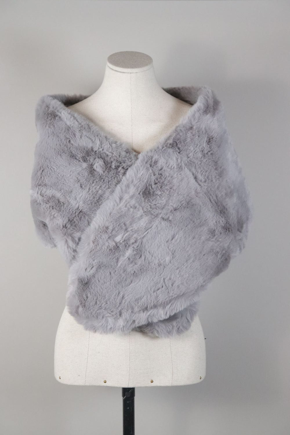 Soft Fur Shoulder Scarf Voile Fashion