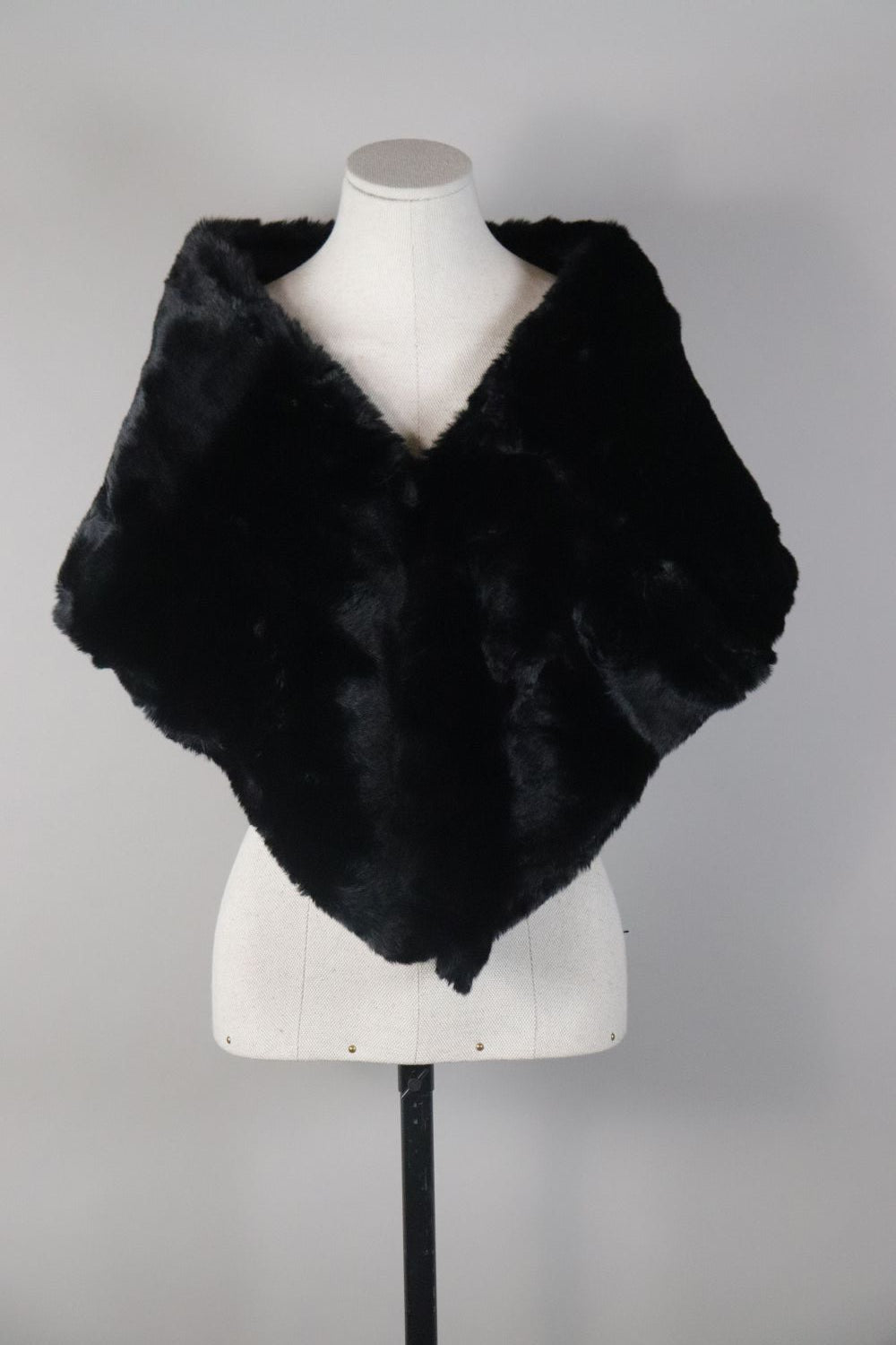 Soft Fur Shoulder Scarf Voile Fashion