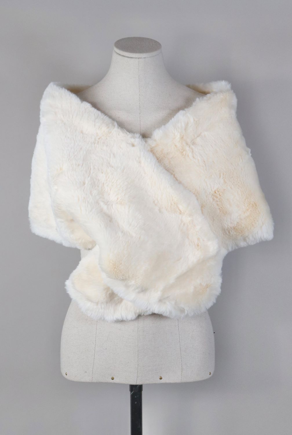 Soft Fur Shoulder Scarf Voile Fashion