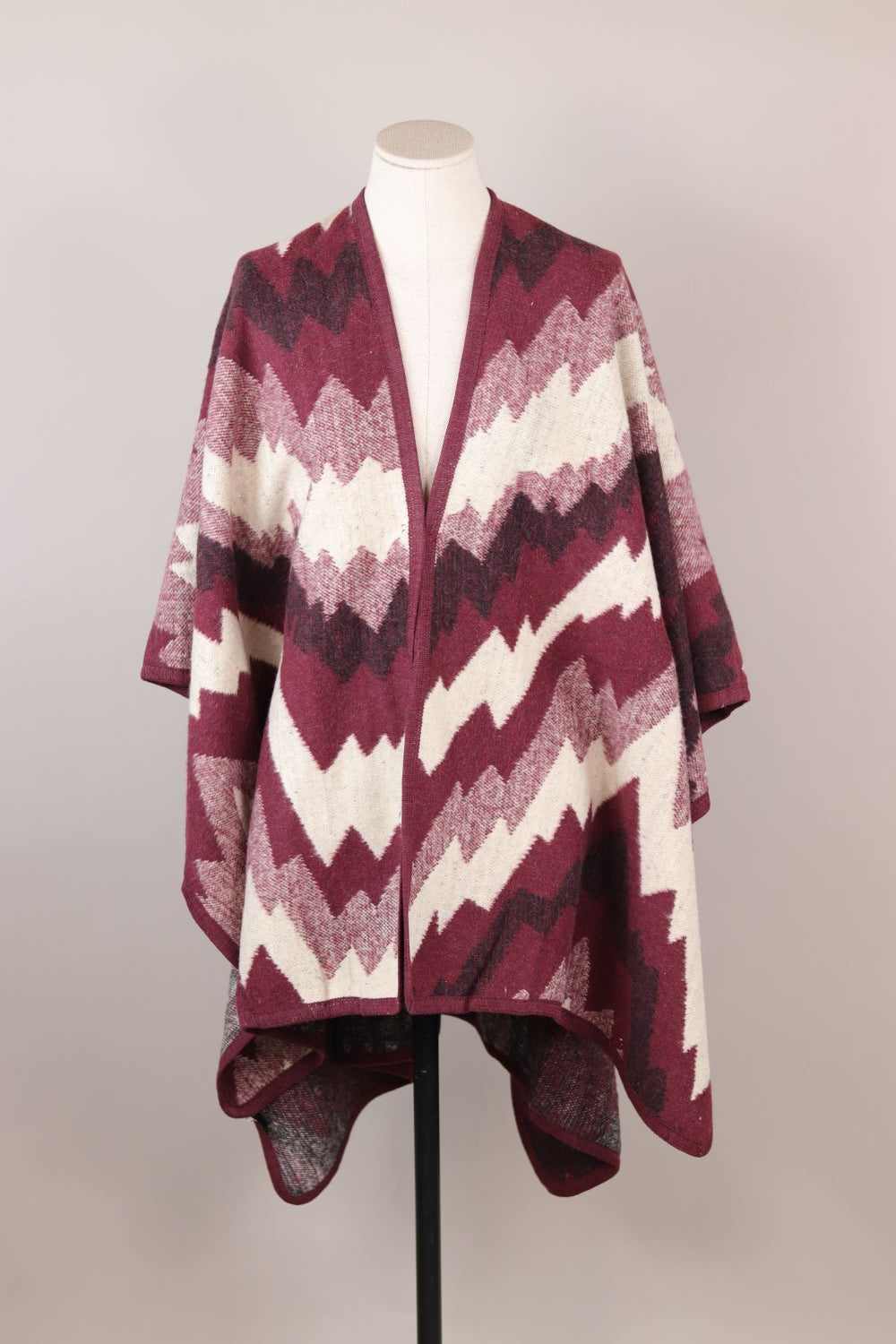 Soft Woolen Poncho Voile Fashion