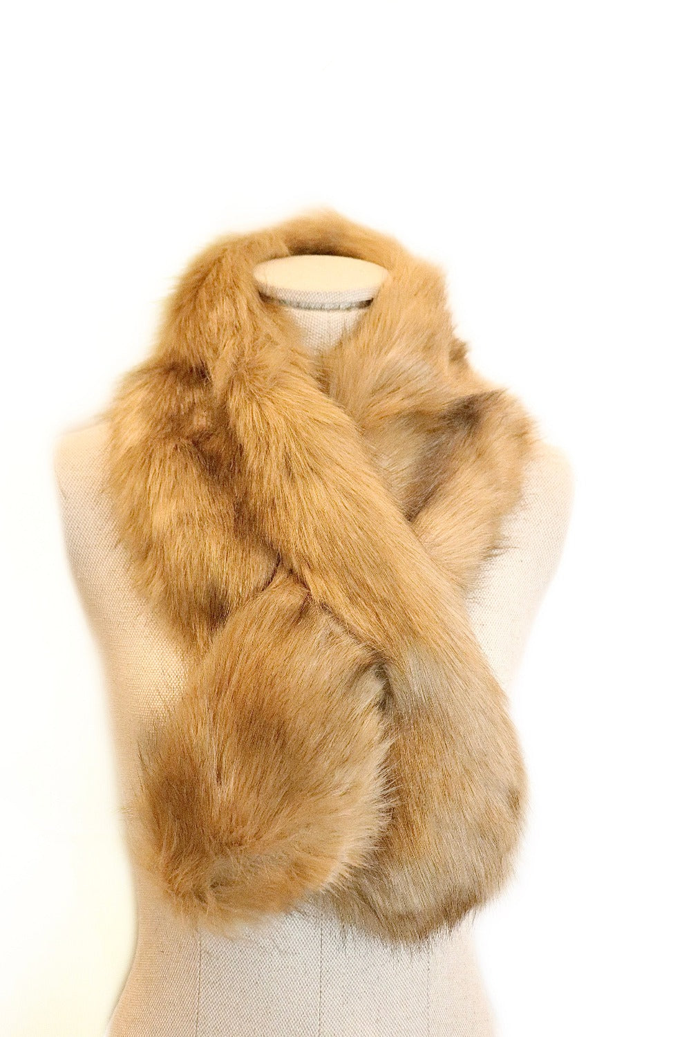 Soft Fur Shoulder Scarf